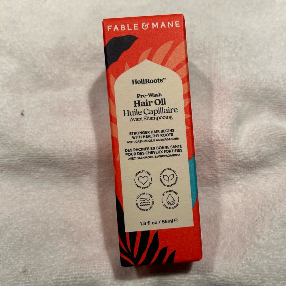 FABLE & MANE HOLIROOTS PRE WASH HAIR OIL